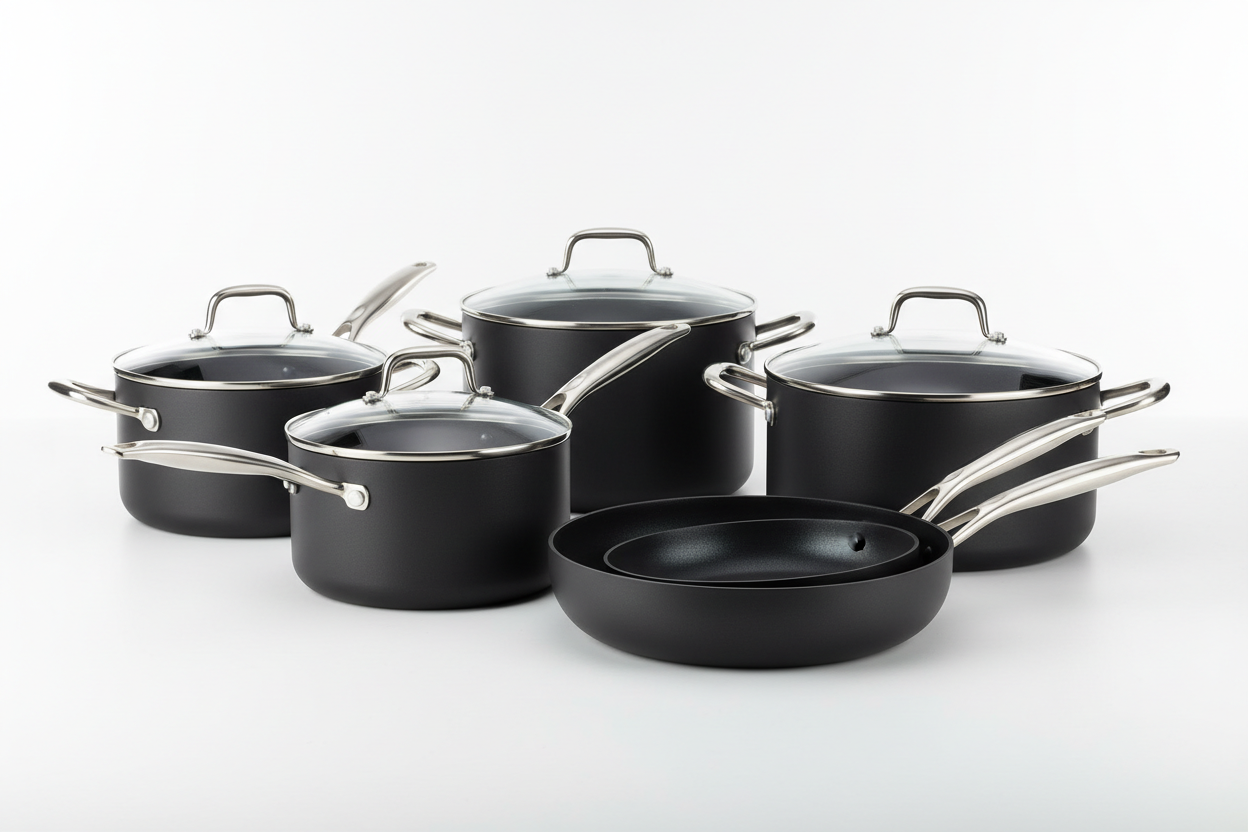 Black Cookware Set